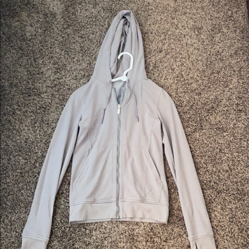 Zip up sweatshirt